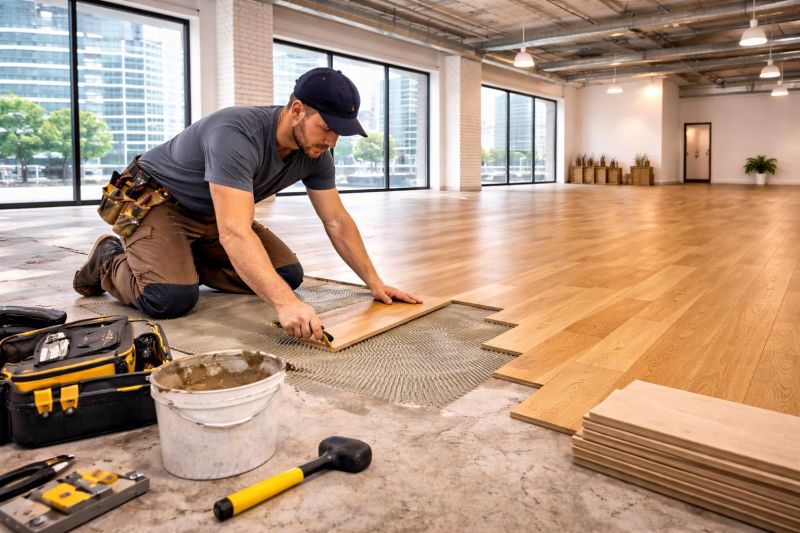 Commercial Hardwood Service in Glendale, CA