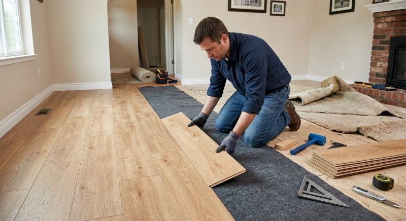 Laminate Floor Remodeling in Van Nuys, CA