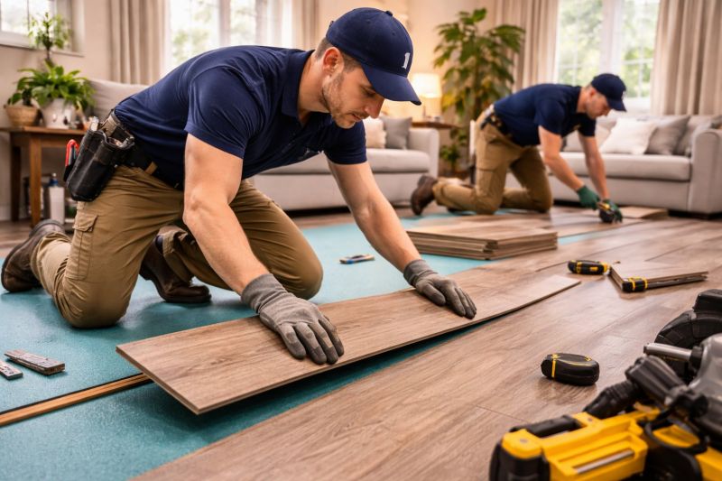 Laminate Floor Replacement in Gardena, CA