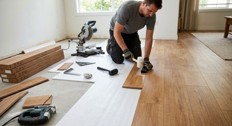 Laminate Floor Replacement in Glendale, CA