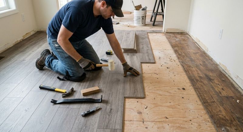 Laminate Floor Replacement in Oak Park, CA