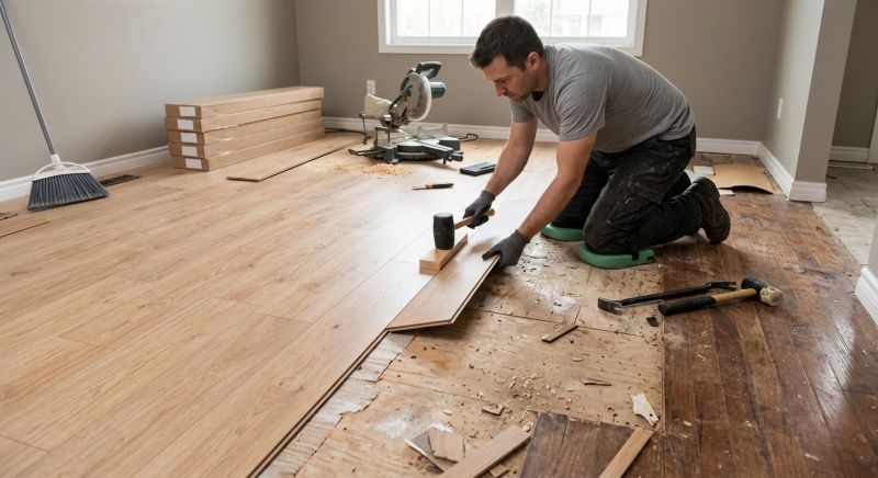 Laminate Floor Replacement in Oak Park, CA