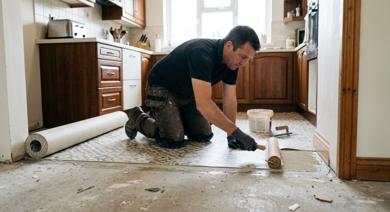 Linoleum Floor Installation in Bell, CA