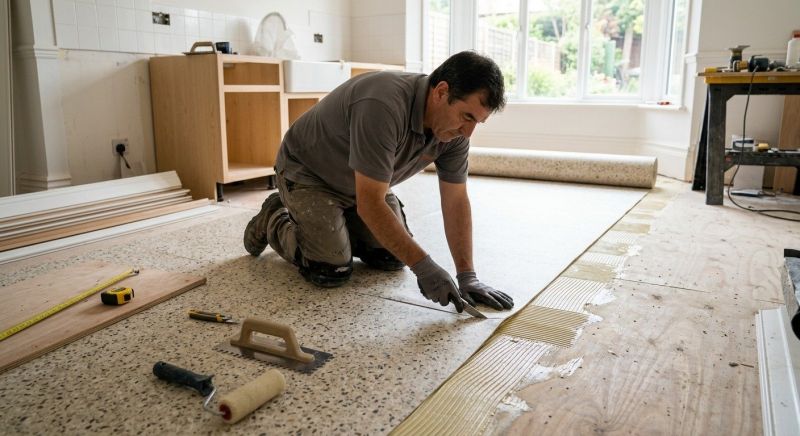 Linoleum Floor Installation in Van Nuys, CA