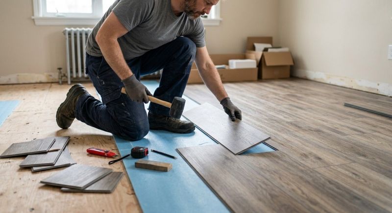 Linoleum Flooring Replacement in Van Nuys, CA