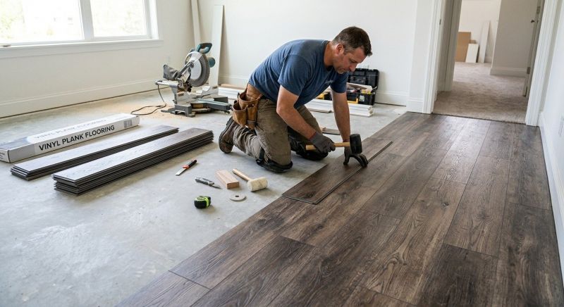 Linoleum Flooring Replacement in Van Nuys, CA