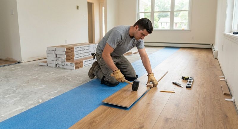 Luxury Vinyl Tile Installation in South Pasadena, CA