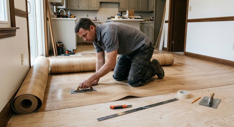 Sheet Flooring Installation in Chatsworth, CA