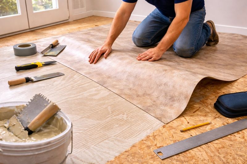 Sheet Flooring Installation in Hollywood, CA