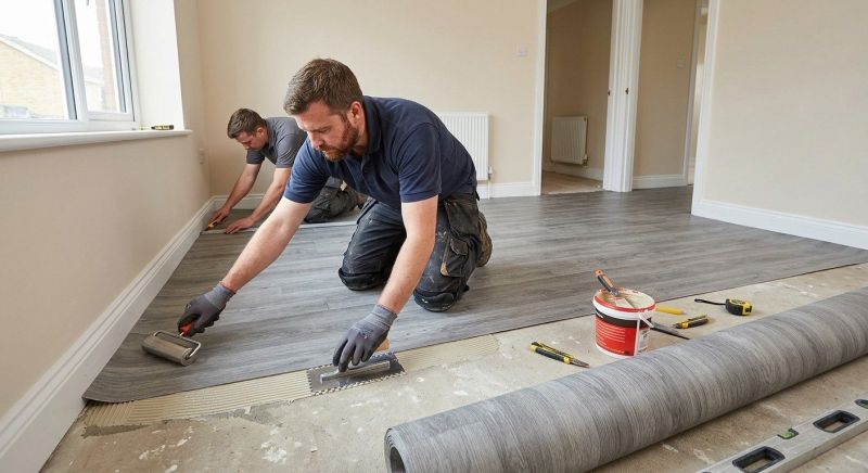 Sheet Flooring Installation in Reseda, CA