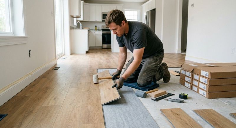 Vinyl Plank Floor Installation in Van Nuys, CA