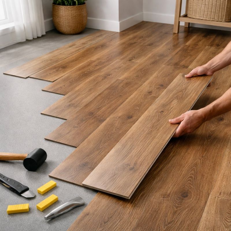 Vinyl Plank Floor Installation in Van Nuys, CA