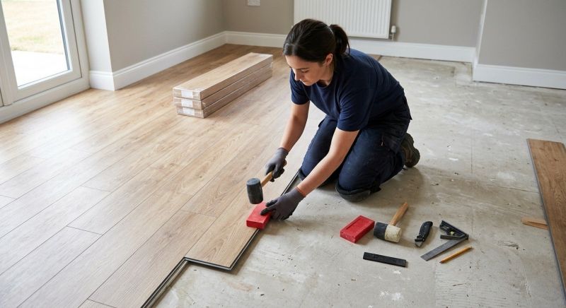 Vinyl Plank Floor Installation in Van Nuys, CA